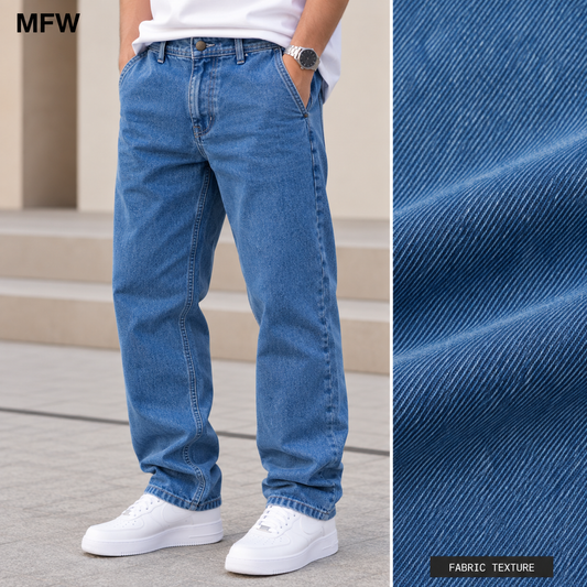 Men's premium Side pocket mom fit jeans pant buy @450 rs only[D.Blue]