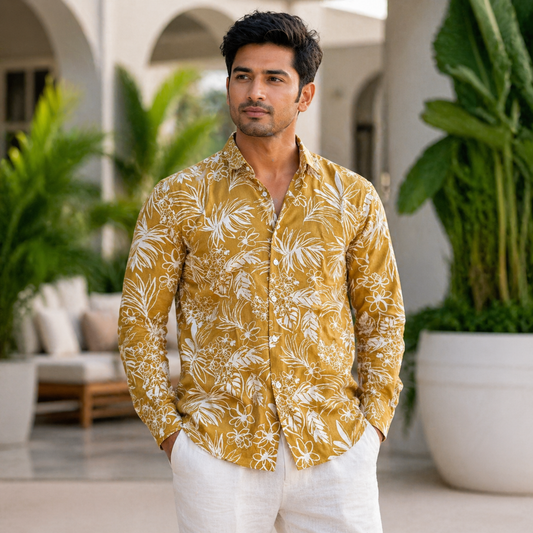 Mfw Foil Printed Premium Shirt buy @300rs