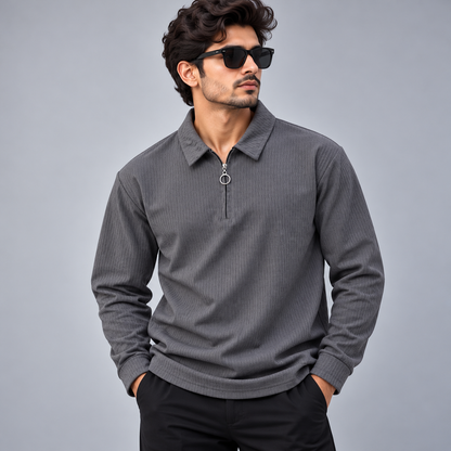 MFW  full sleeve Zipper  Tshirt 1 pc @199 and 3 pcs @ 499