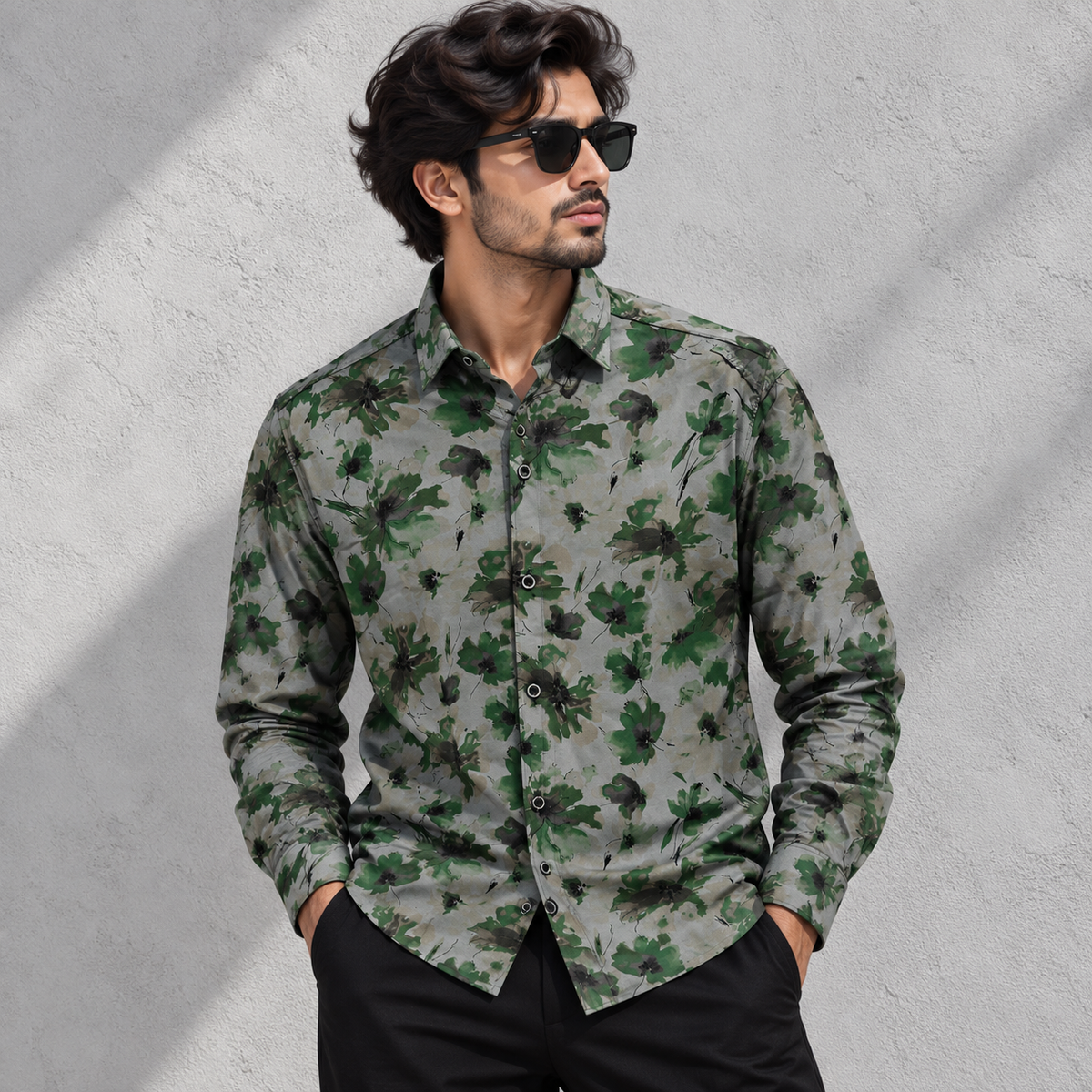 MFW viscose full sleeve printed shirts Single pcs @299 and Buy 4 pcs combo @999