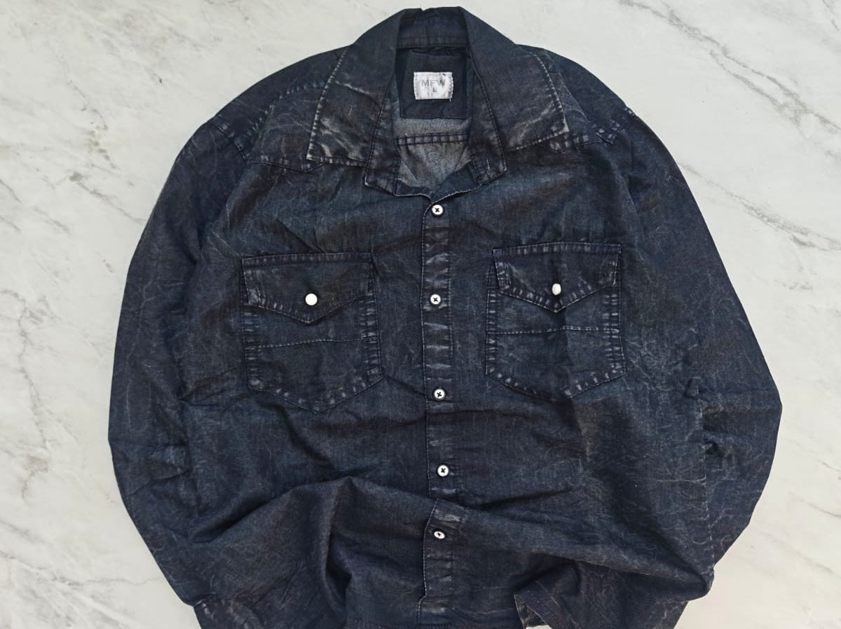 MFW Slim fit Denim shirts Single pcs @350 and Buy 3 pcs combo @999
