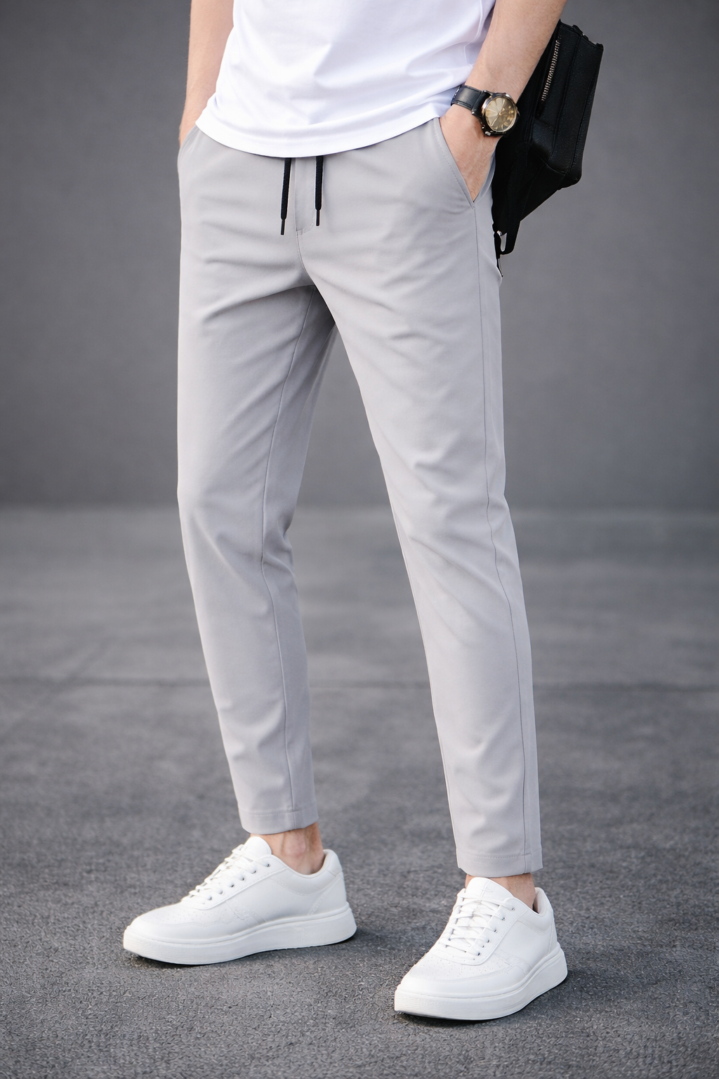 Ns plain track pants buy 3 pcs @499(Ash)