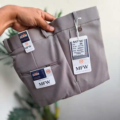 3 in 1 combo Mfw brand Penut fabric polo fit pants buy 3 pcs combo @999 (Please read description before ordering)