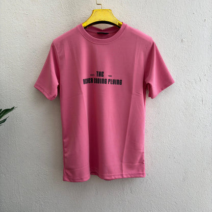 Half sleeve Round neck Front and back Printed Tshirt 1 pc @199 and 3 pcs @ 499