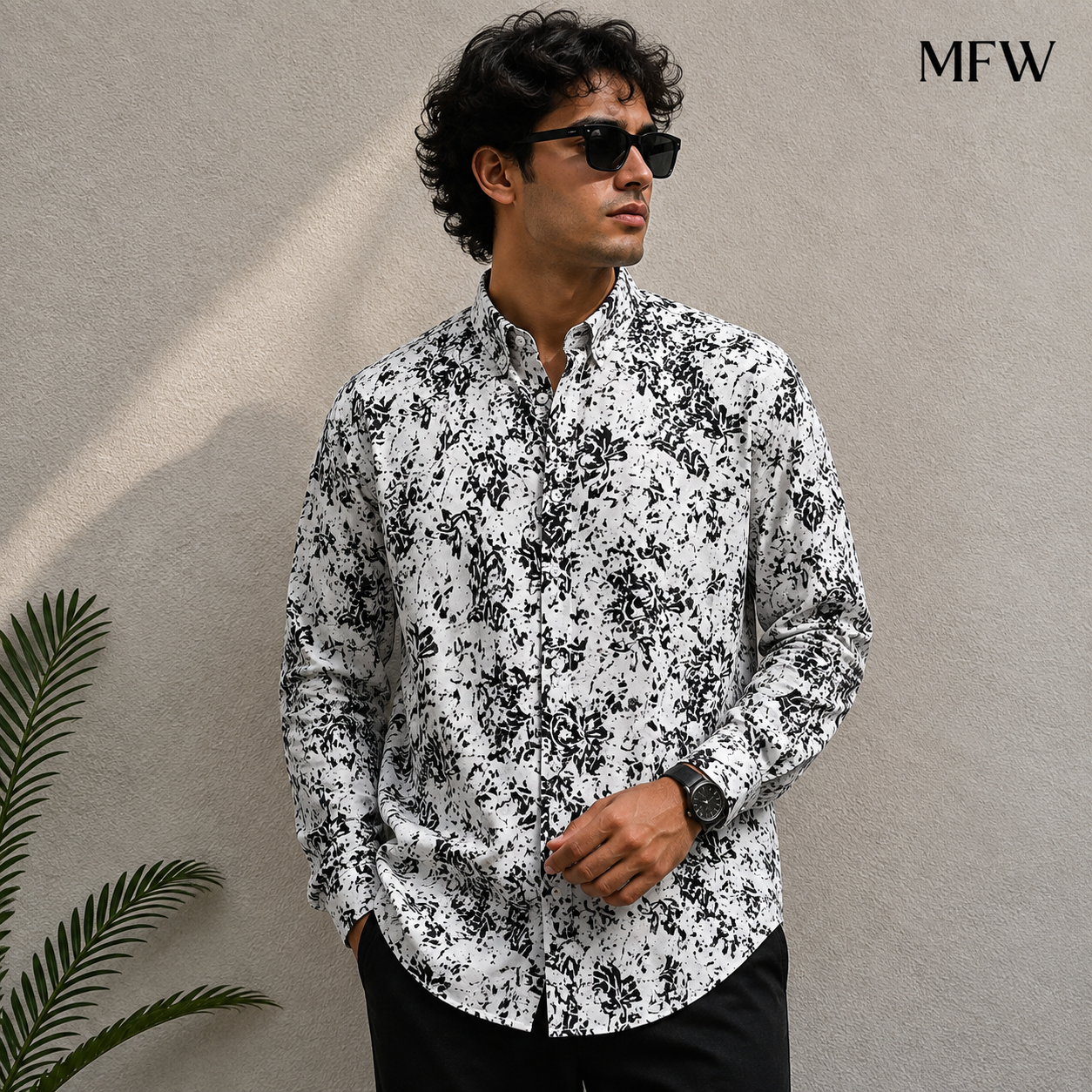 MFW Full Sleeve Viscose Printed Shirts Buy @300 rs