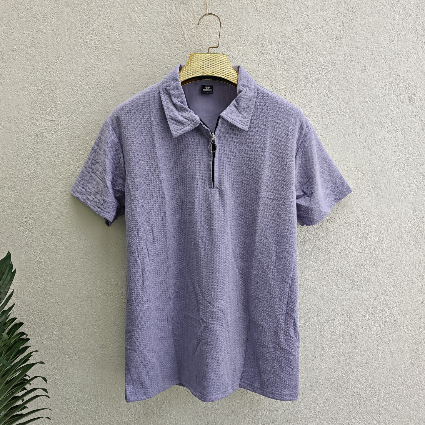 Mfw Half sleeve zipper Tshirt 1 pc @199 and 3 pcs @ 499