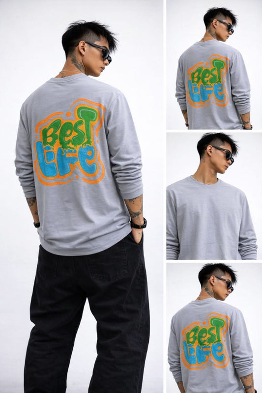 MFW full sleeve back printed Tshirt 1 pc @199 and 3 pcs @ 499