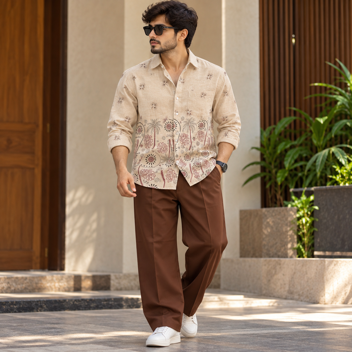 2 in 1 Combo MFW bottom printed shirts + Korean Baggy pant buy @600 rs only