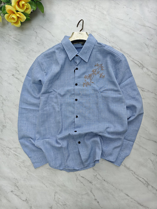 MFW Lenin embroidery work shirts Single pcs @299 and Buy 4 pcs combo @999