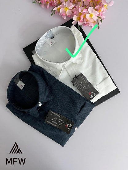 MFW plain Lenin shirts Single pcs @299 and Buy 4 pcs combo @999