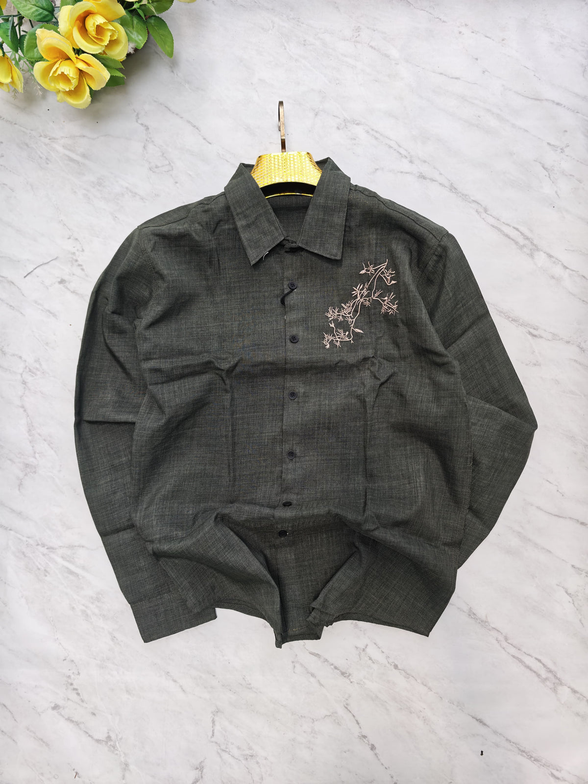 MFW Lenin embroidery work shirts Single pcs @299 and Buy 4 pcs combo @999