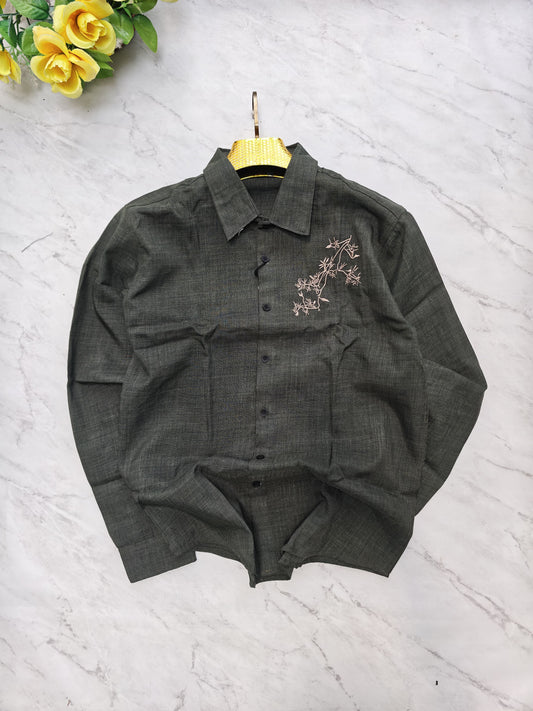MFW Lenin embroidery work shirts Single pcs @299 and Buy 4 pcs combo @999