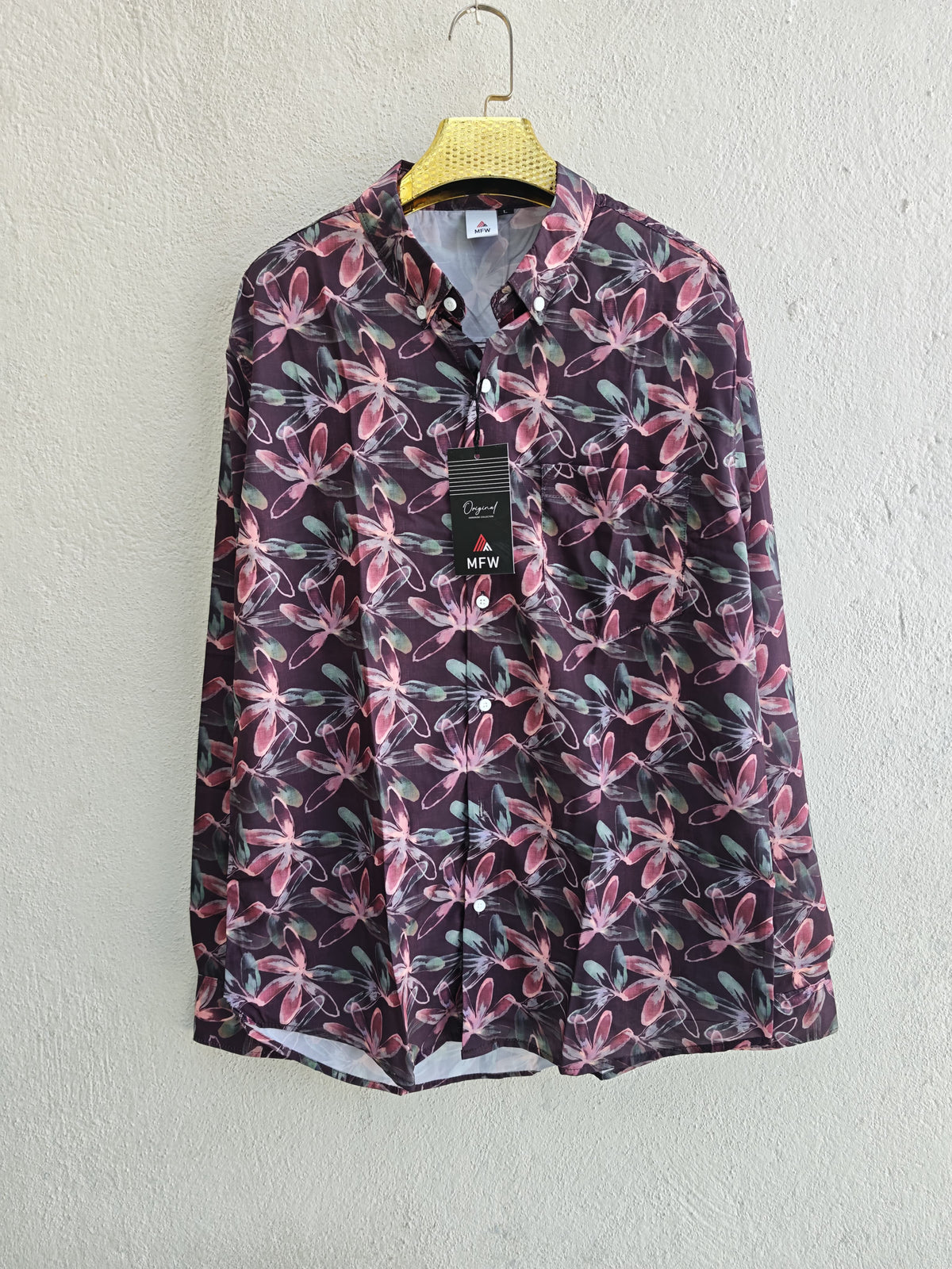 MFW viscose full sleeve printed shirts Single pcs @299 and Buy 4 pcs combo @999 [New]