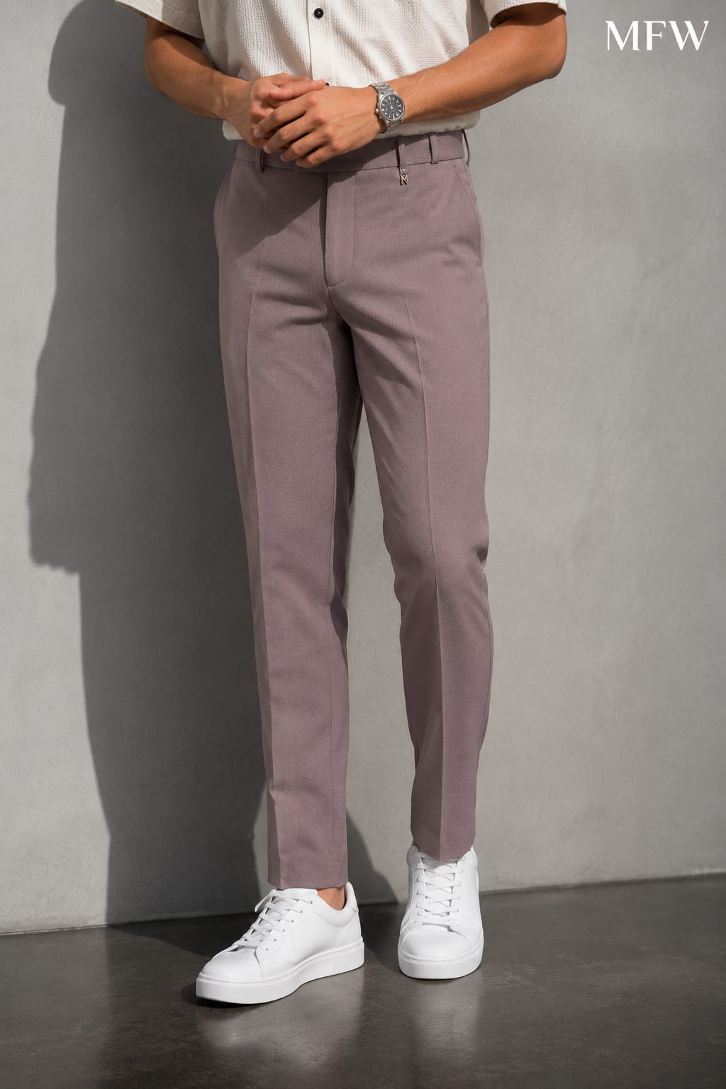 MFW peanut fabric polo fit pants buy @350 rs only