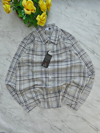 2 in 1 combo MFW checked shirts + mom fit jeans pant buy @600 rs only