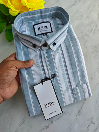 MFW stripes full sleeve shirts Single pcs @299 and Buy 4 pcs combo @999
