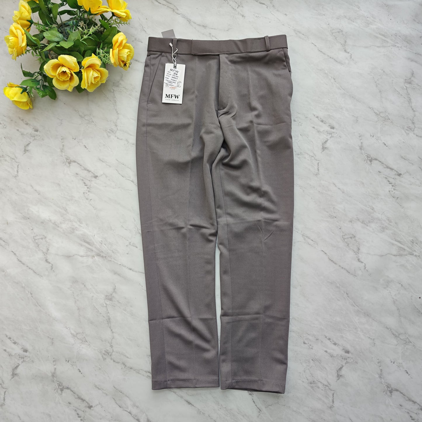 3 in 1 combo Mfw brand Penut fabric polofit pants buy 3 pcs combo @999(Black+ d.grey+beige)