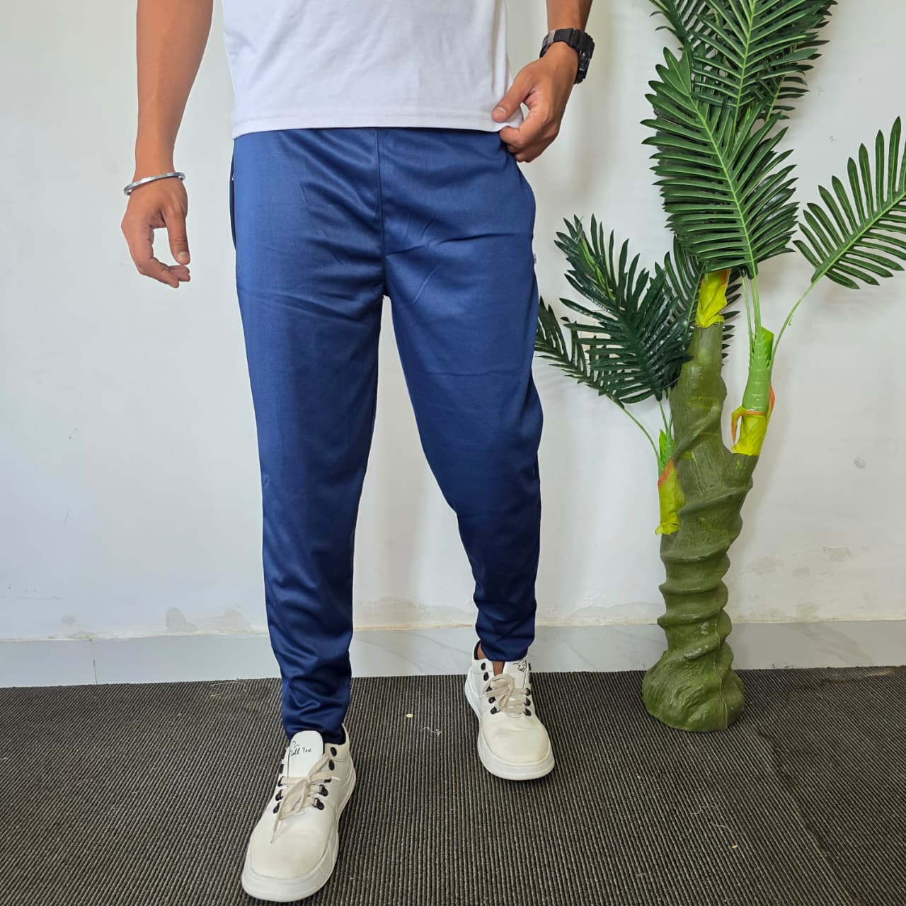 Strachable lycra track pants buy 4 pcs combo @499 only