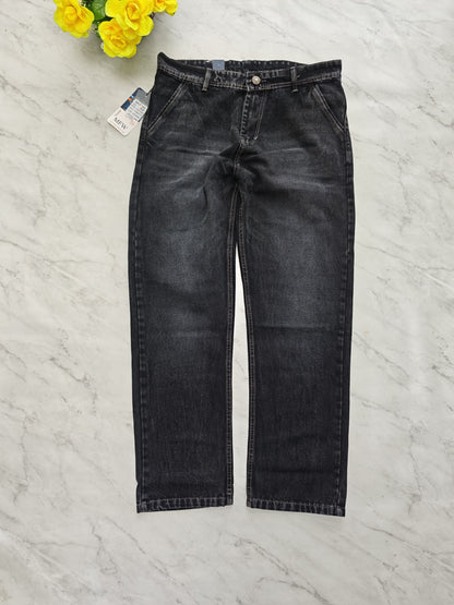 MFW Whisker type straight fit jeans pant buy 450 rs only [Dark]  [New model]