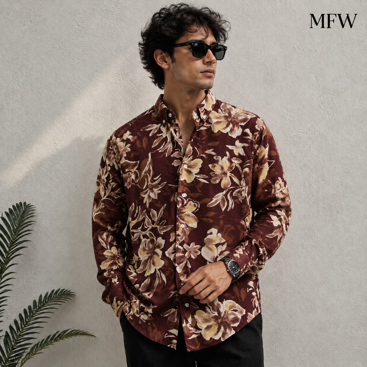 MFW Full Sleeve Viscose Printed Shirts Buy @300 rs