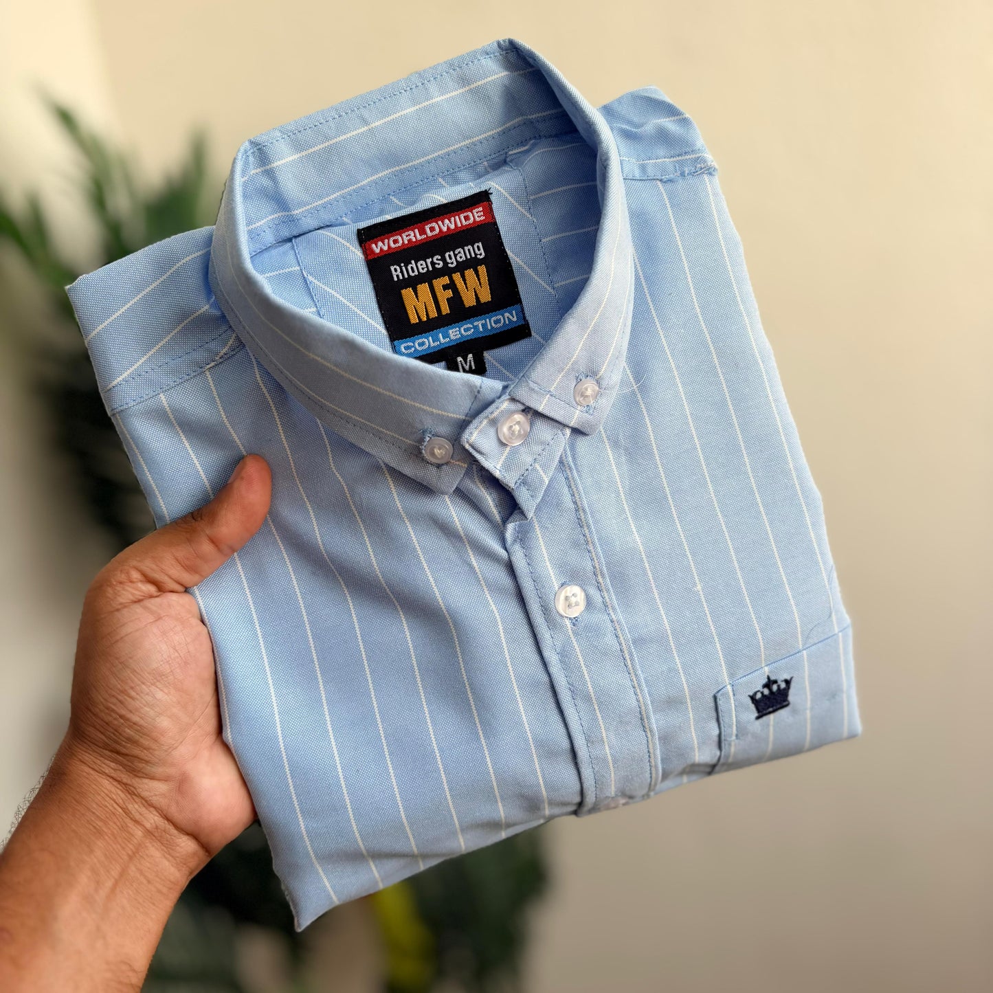 MFW Oxford Stripes Shirt single pcs @299 and Buy 4 pcs combo @999