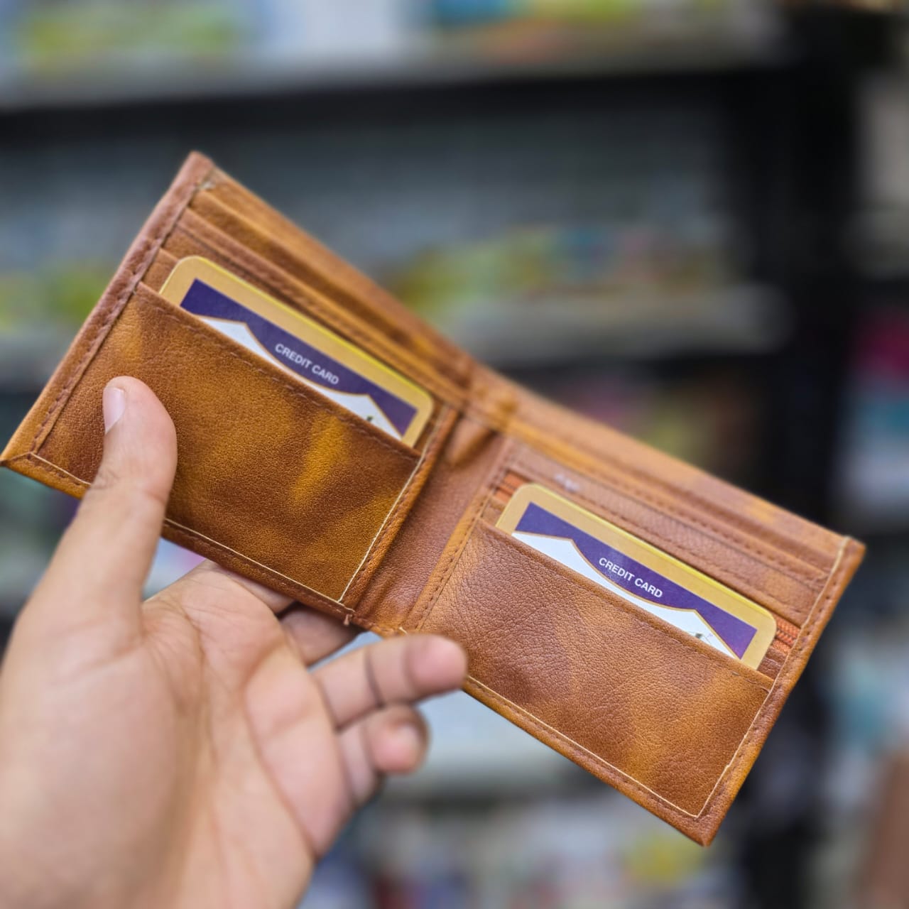 Mfw Mens Wallet Buy @100rs (Tan Fer)