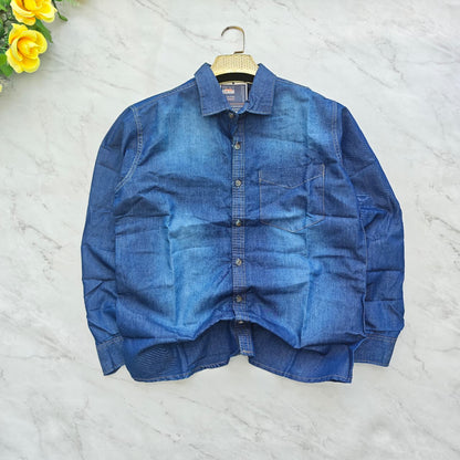 Men's Full sleeve singe pocket Denim Shirts single pcs @350 and Buy 3 pc combo @999