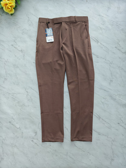 3 in 1 combo Mfw brand Penut fabric polofit pants buy 3 pcs combo @999[Black + Rust brown+White]