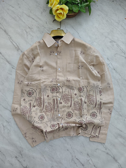 Men's Full sleeve Bottom Embroidery Shirts single pcs @350 and Buy 3 pc combo @999