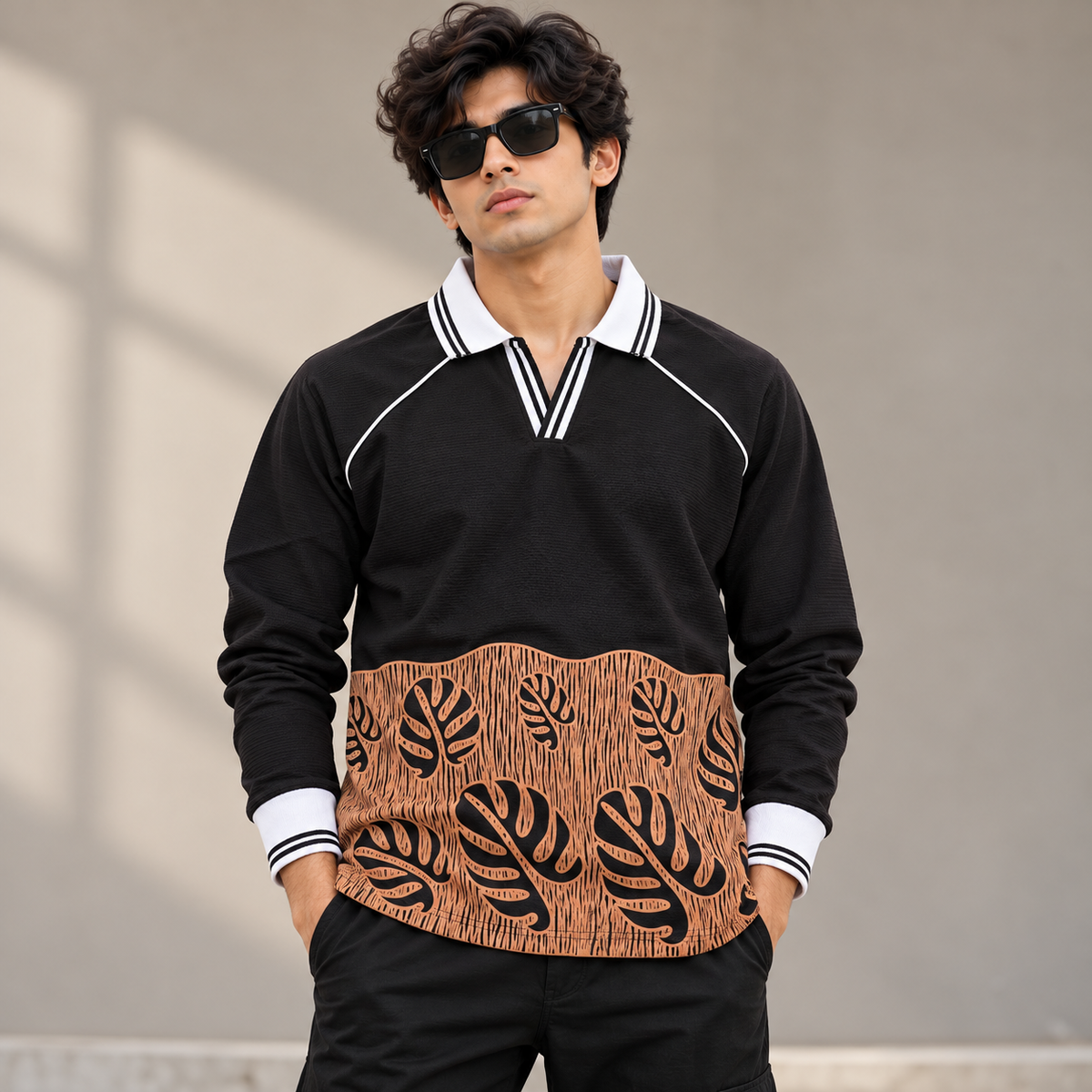 MFW french korean collar Full sleeve tshirt buy@250 rs only