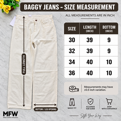 MFW Baggy jeans pants buy@350 rs only
