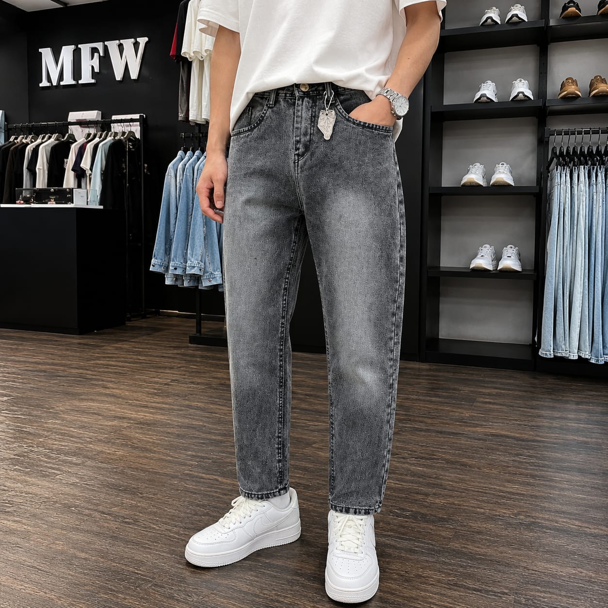 3 in 1 Combo Mom fit jeans 3 pcs @999