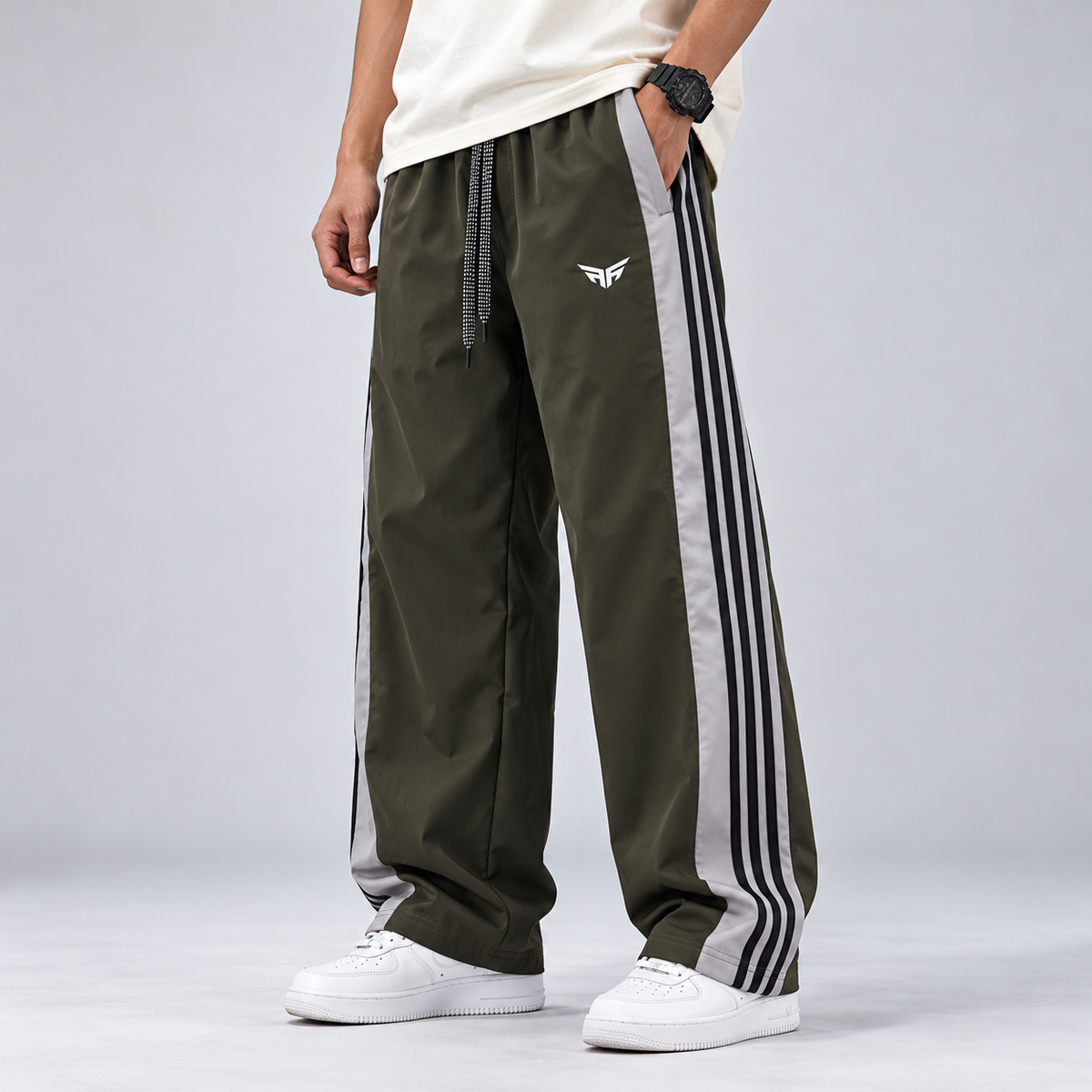 NS 3 Line Baggy track pants buy 3 pcs @499