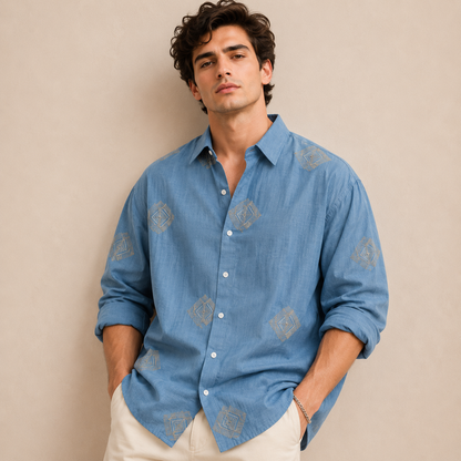 Mfw Lenin embroidery full sleeve shirts buy @300 rs only