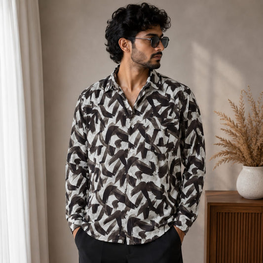 MFW Full sleeve viscose printed shirts Single pcs @299 and Buy 4 pcs combo @999
