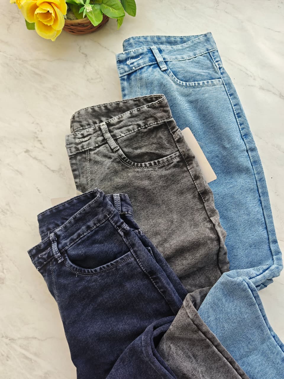 3 in 1 Combo men's Straight fit jeans jeans pants buy @999 only [Grey shade,Dark blue ,ice blue ]