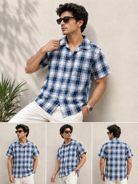 Mfw Half sleeve cuban Collar designer shirts buy @250rs