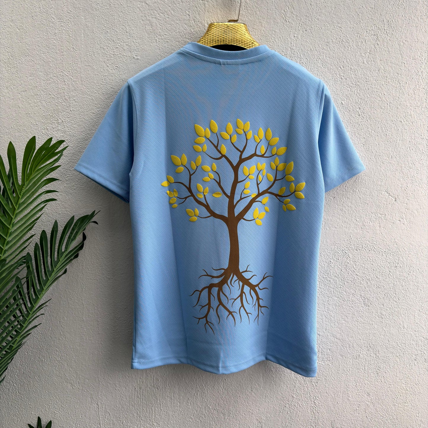 Half sleeve Round neck Front and back Printed Tshirt 1 pc @199 and 3 pcs @ 499