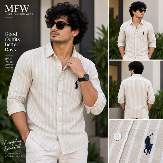 MFW Lenin stripes  shirts Single pcs @299 and Buy 4 pcs combo @999[D1]