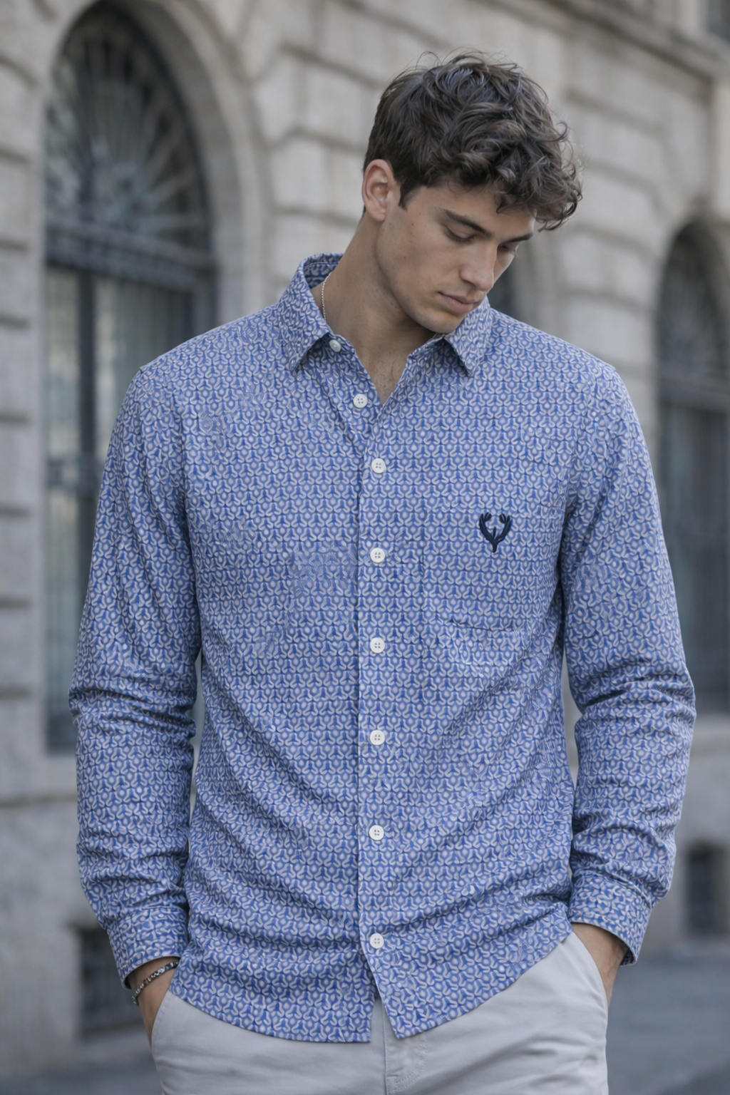 Mfw full sleeve laffer cotton shirts buy @200 rs only (D4)