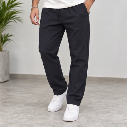 Popcorn track pants buy 3 pcs @499(Grey)