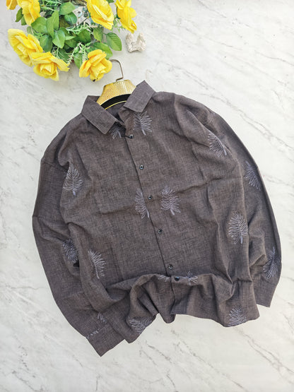 Mfw Lenin embroidery full sleeve shirts buy @300 rs only (D1)