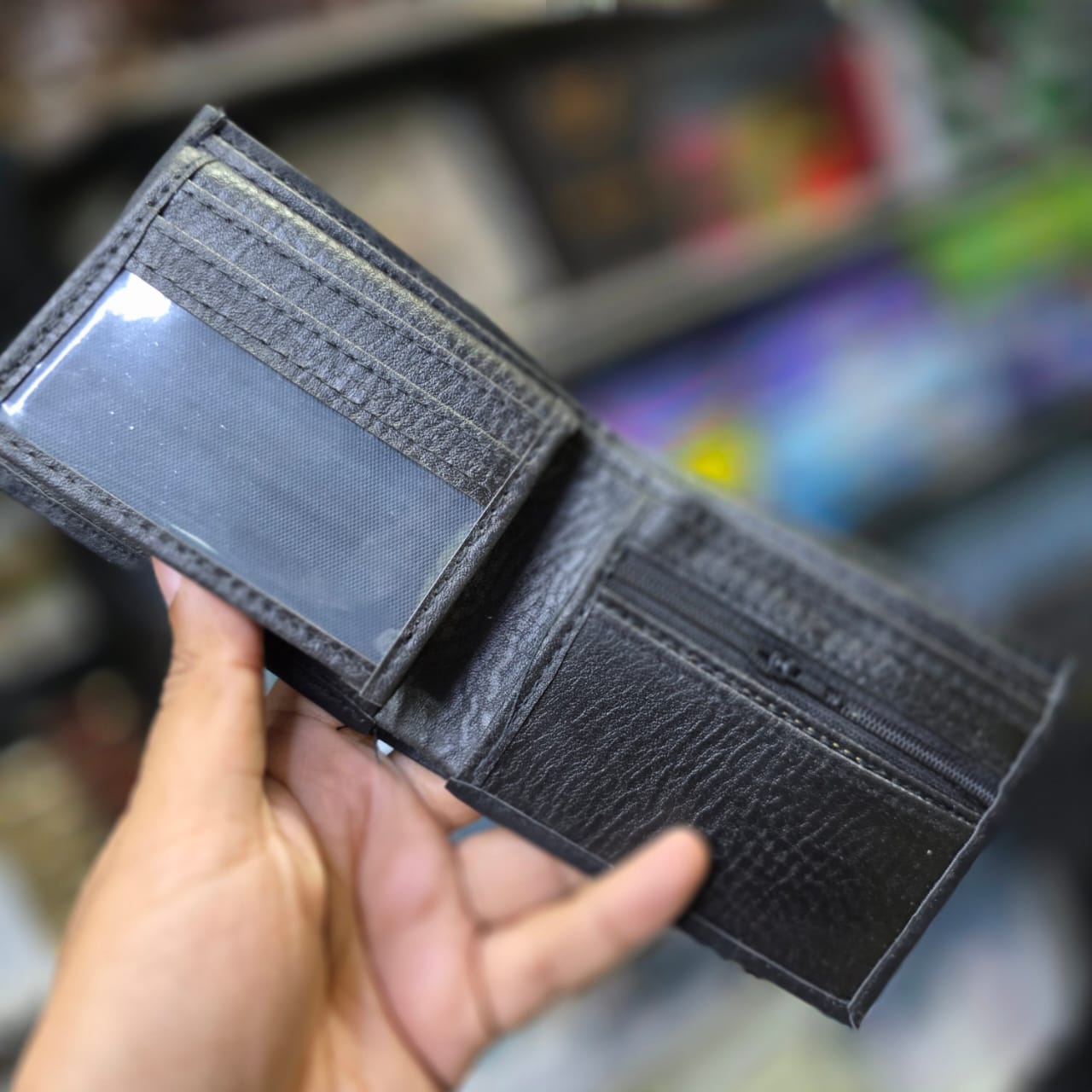 Mfw Mens Wallet Buy @100rs (Black) wood