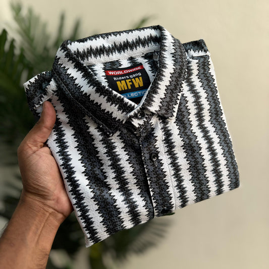 MFW Zig zag Shirts single pcs @299 and Buy 4 pcs combo @999