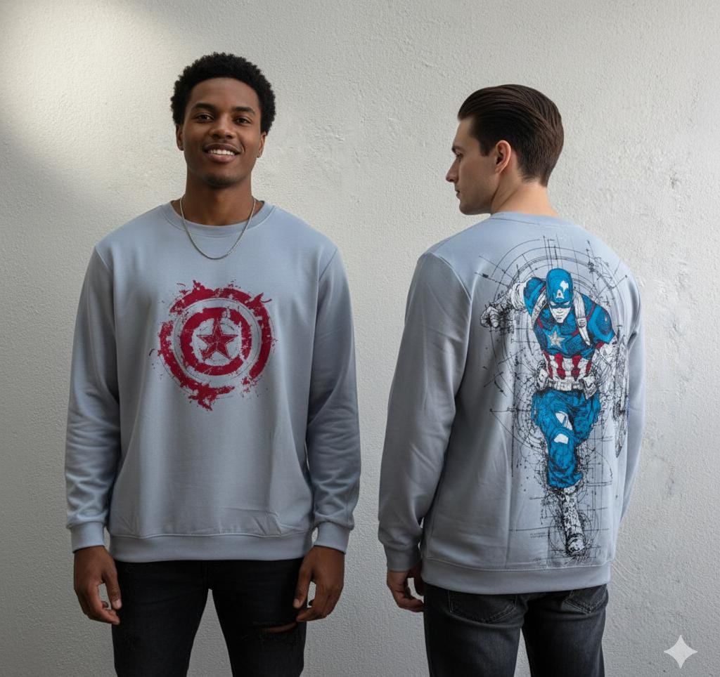 Round neck full sleeve Tshirt 1 pc @199 and 3 pcs @ 499