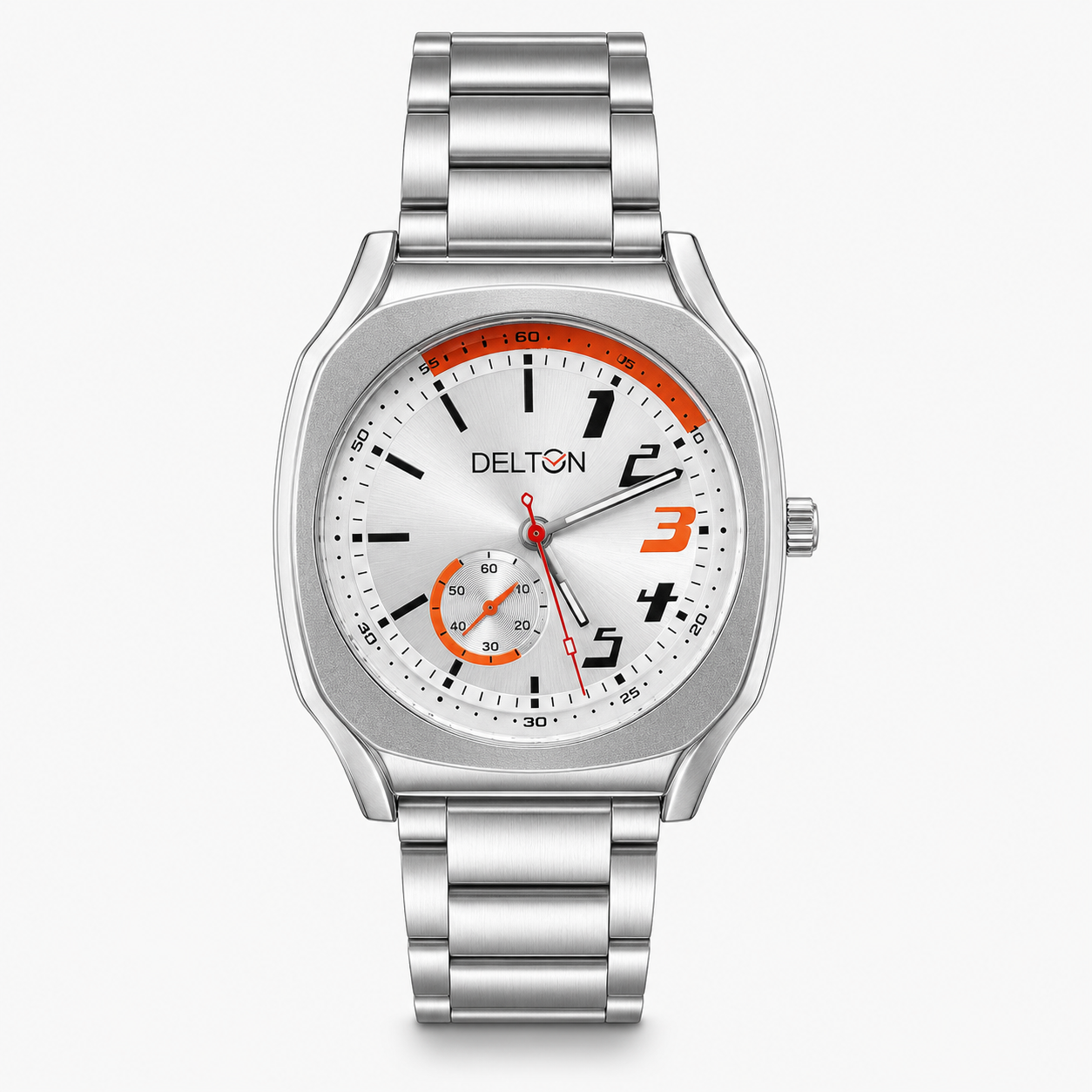 Mens most trendy Sliver strap watches @200