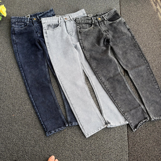 3 in 1 combo plain mom fit  jeans buy 3 pcs combo @999 only