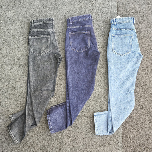 3 in 1 combo plain mom fit jeans buy @999 rs only
