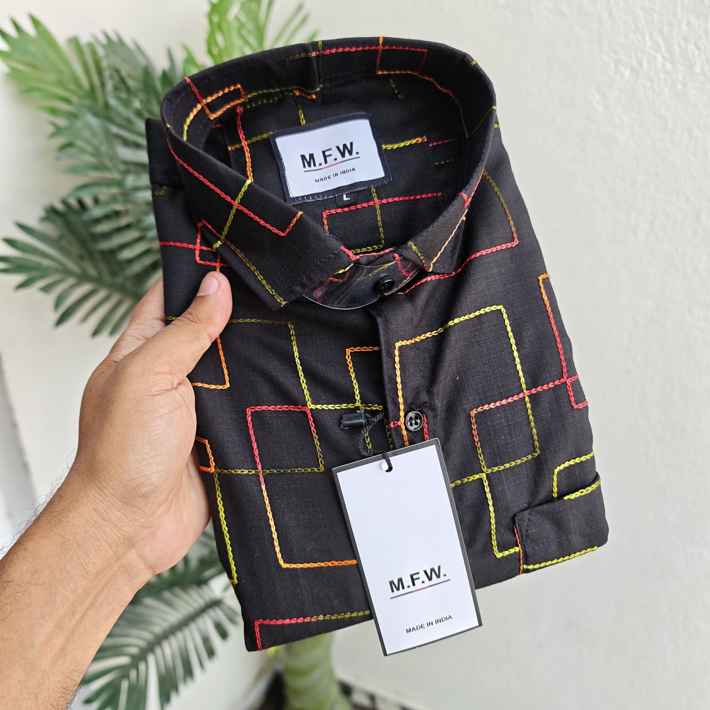 Mfw embroidery full sleeve Shirts single pcs @299 and Buy 4 pcs combo @999