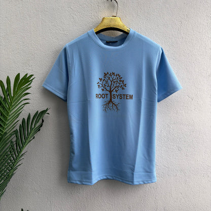 Half sleeve Round neck Front and back Printed Tshirt 1 pc @199 and 3 pcs @ 499